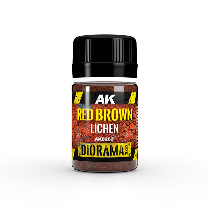 AK8262 AK Interactive Red Brown Lichen Textures Diorama
