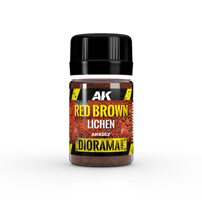 AK8262 AK Interactive Red Brown Lichen Textures Diorama