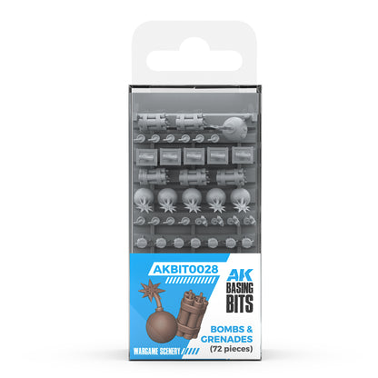 AK Interactive Bombs & Grenades - Basing Bits