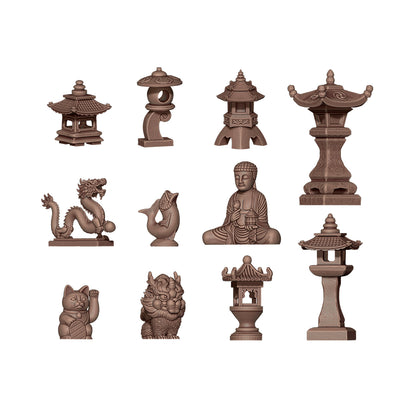 AK Interactive Japanese Scenery - Basing Bits