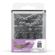 AK Interactive Jump-Pack Trail FX - Resin Basing Bits