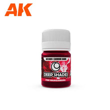 AK Deep Shades Carmine Dawn 35ml concentrated wash for enhancing and defining fantasy and sci-fi models and wargaming miniatures.