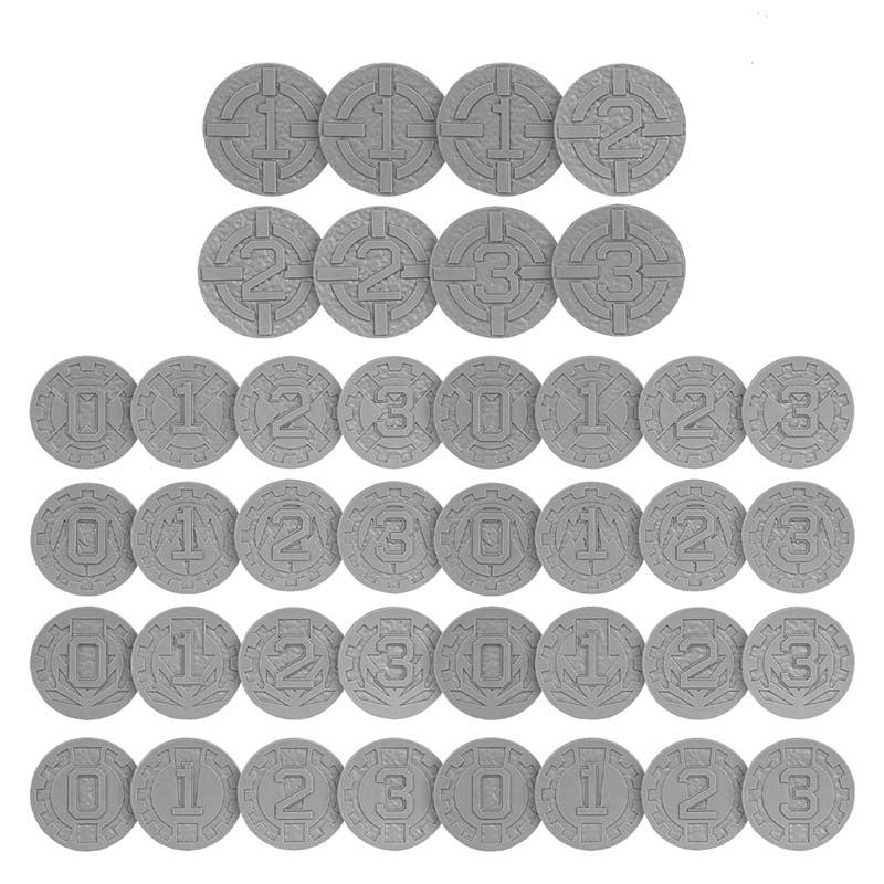 Warhammer 40K Age Of Darkness: Markers And Tokens