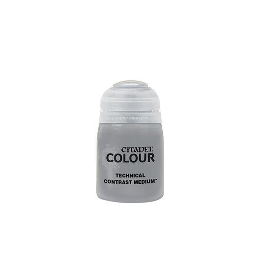 Citadel Technical Contrast Medium water-based 24ml pot for mixing with contrast paints to create glazes and effects.