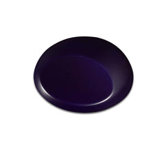 Wicked Detail Violet airbrush paint showing a smooth, matte deep violet pigment with fine grind and excellent adhesion.