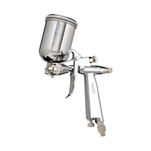 Iwata Eclipse Pistol Grip G3 airbrush gun with 4.4 oz side feed cup for smooth, wide coverage finishes.