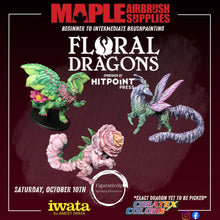 Mastering Miniatures - Floral Dragon Class - Brush Painting