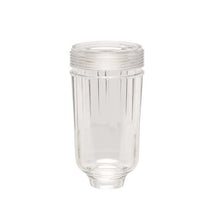Moisture Trap Cup No Valve (Older IS800) clear durable plastic cup for moisture collection and filtration system replacement.
