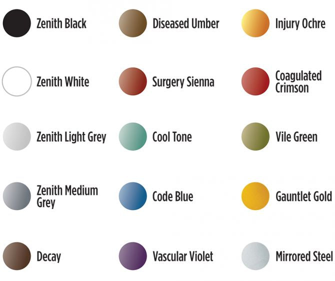 Medea NuWorlds Colors Heavy Metal Set