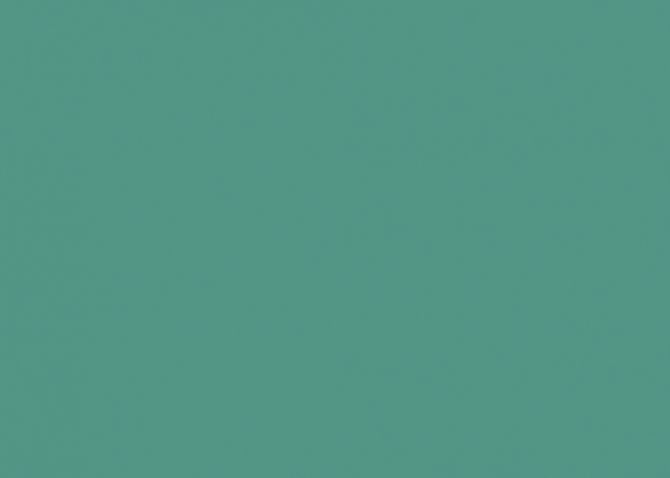 Medea NuWorlds Cool Tone Paint sample showcasing a smooth, cool blue-green shade for creative projects.