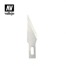 Vallejo #11 Classic Fine Point Blades 5 For #1 Handle sharp precision knife blades for detailed cutting tasks.