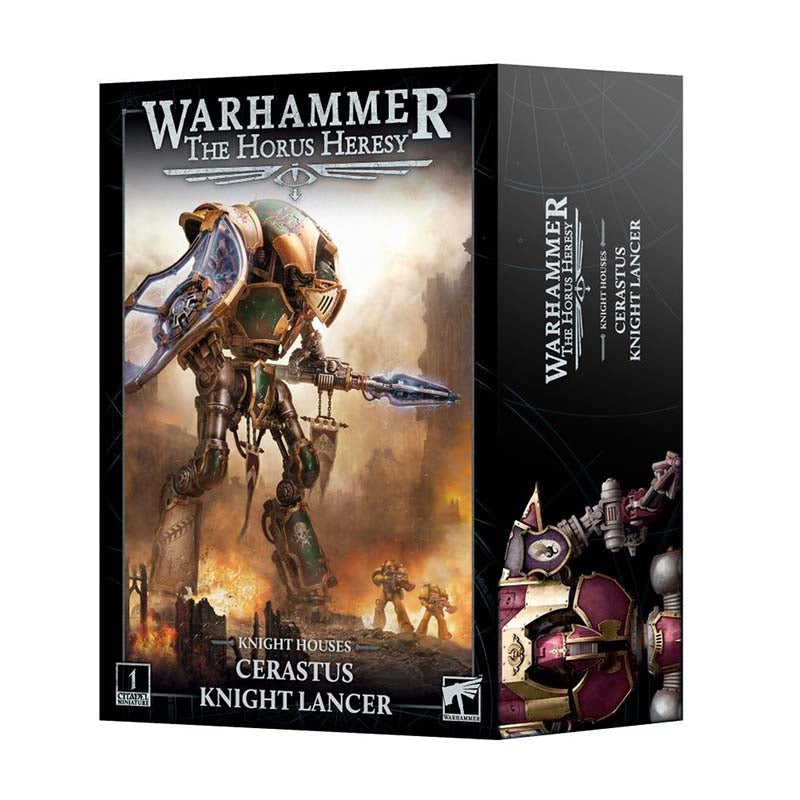 Warhammer The Horus Heresy Knight Houses Cerastus Knight Lancer detailed multipart plastic model kit unpainted
