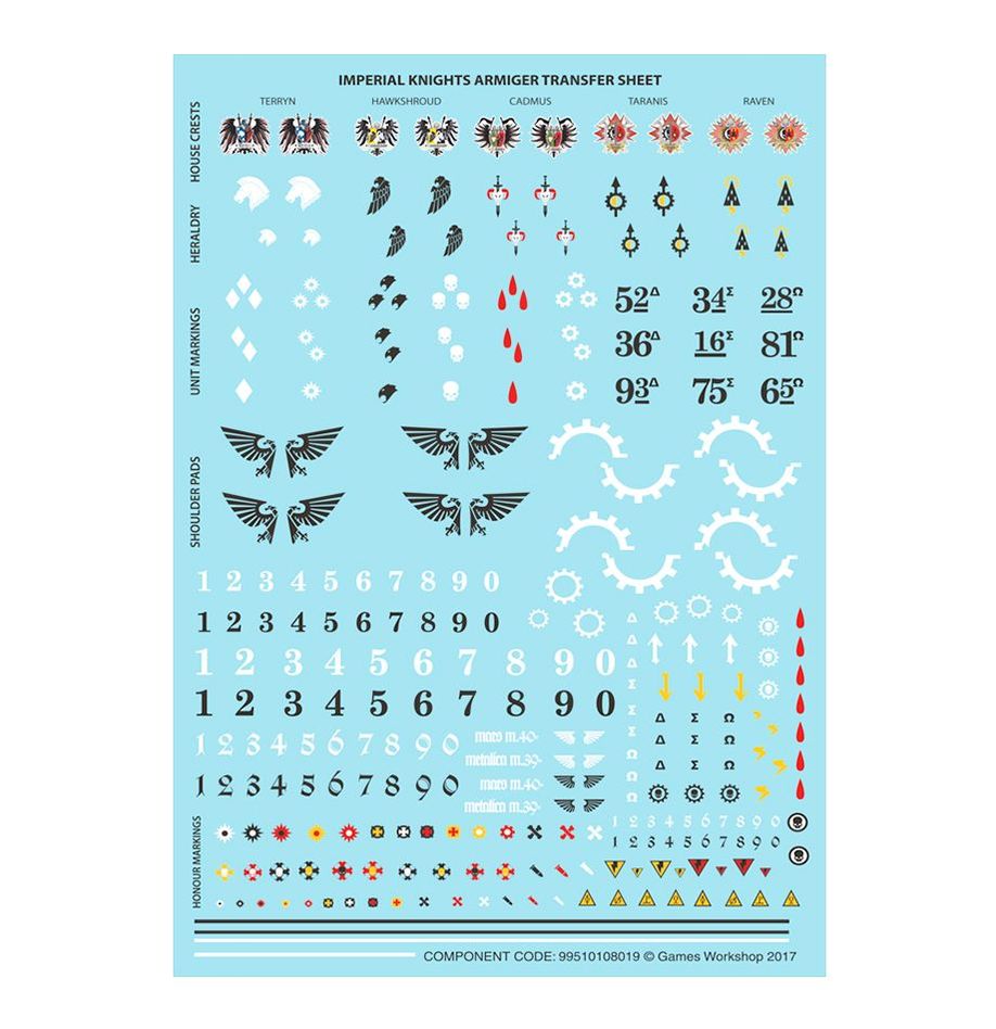 Warhammer Imperial Knights Knight Armigers