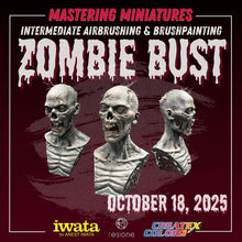Airbrush Class October 18 Zombie Bust