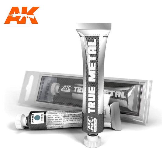 AK Interactive True Metal Metallic Steel