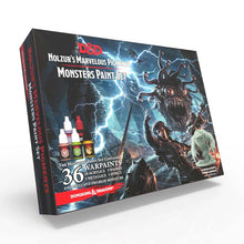 The Army Painter Nolzur's Pigments D&D Monsters Paint Set with 36 Warpaints and exclusive Owlbear miniature.