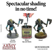 The Army Painter Quickshade Dip Dark Tone for easy shading 10-28mm miniatures with fast, quality results.