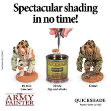 The Army Painter Quickshade Dip Strong Tone for fast, easy shading of 10-28mm miniatures with spectacular results.