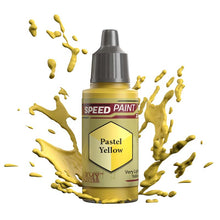 The Army Painter Speedpaint Pastel Yellow one-coat miniature paint with vibrant color and easy highlighting.