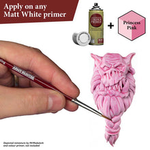 The Army Painter Speedpaint Princess Pink showing detailed miniature painting with one-coat vibrant colour and shading.