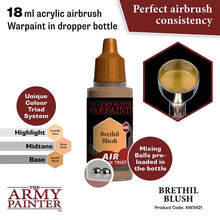 The Army Painter Air Brethil Blush 18ml acrylic airbrush warpaint with mixing balls and perfect airbrush consistency