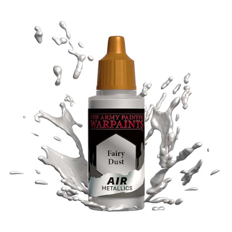 The Army Painter Air Fairy Dust airbrush-ready metallic paint with pre-loaded mixing balls and no thinning required