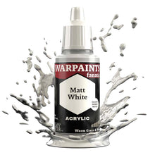 The Army Painter Warpaint Fanatic Matt White acrylic paint with great coverage in the Warm Greys & White range
