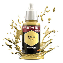 The Army Painter Warpaint Fanatic Space Dust acrylic paint in light yellow for highlighting and layering.