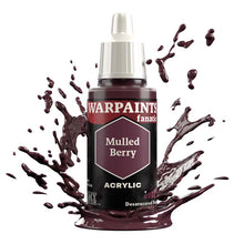 The Army Painter Warpaint Fanatic Mulled Berry acrylic paint in dark purplish red with desaturated violet splash.