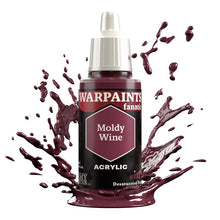 The Army Painter Warpaint Fanatic Moldy Wine acrylic paint in deep purplish red for desaturated violets shadowing.