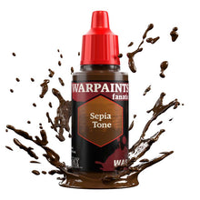 The Army Painter Warpaint Fanatic Wash Sepia Tone for shading and enhancing miniature details with sepia wash.