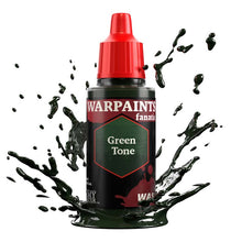 The Army Painter Warpaint Fanatic Wash Green Tone for shading and detailing miniatures with green wash effects