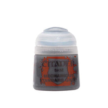 Citadel Base Mechanicus Standard Grey 12ml pot of high-pigment matte base paint for miniature painting.