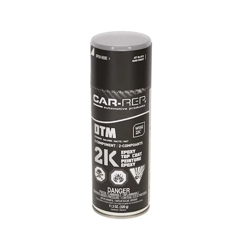 Car-Rep 2K Colour Top Coats aerosol can with WISE 2K epoxy technology for durable automotive finish