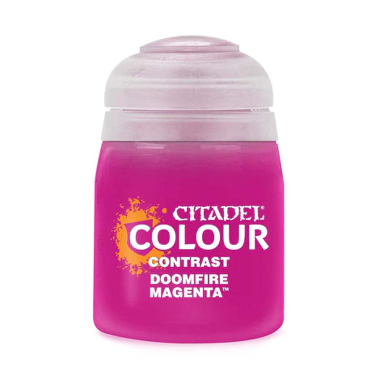 contrast Doomfire Magenta citadel paint