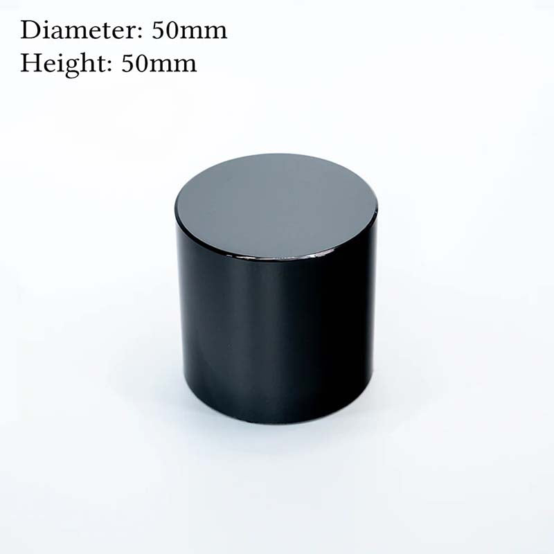 Tall Black display plinths 50mm x 50mm