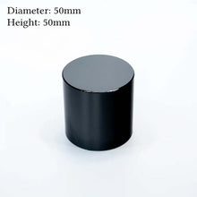 Tall Black display plinths 50mm x 50mm