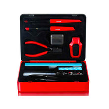 DSPIAE Tool Combo Set with red and black tools in a compact storage case for hobby and model building projects