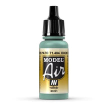 Vallejo Model Air No 1 Sky (Duck Egg Blue) acrylic paint bottle for detailed airbrushing and model painting.