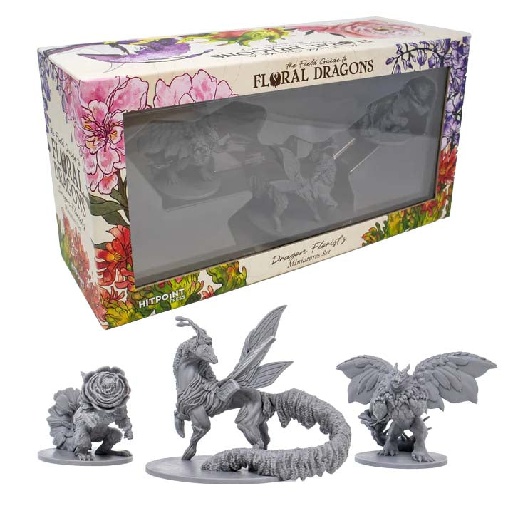 Floral Dragons Miniatures D & D: Dragon - Florist