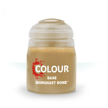 Citadel Base Morghast Bone paint pot showing smooth matt finish with high pigment for detailed miniature bases.