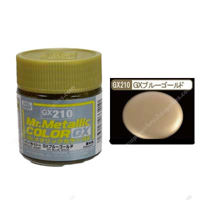 Mr Color Mr Metallic Color GX210 Metal Blue Gold