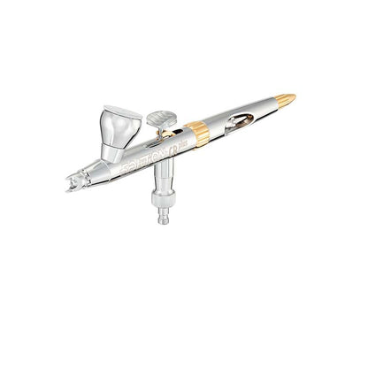 121231 Evolution 2024 CR Plus SOLO airbrush with triple chrome plating and  for precision and durability