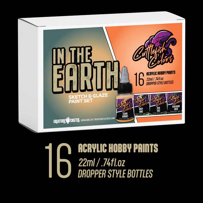 In The Earth Creature Caster Scale Model Paint Set