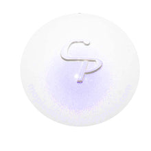 INSPIRE Pearl Purple translucent mid-coat airbrush pearls with vivid purple hue over white basecoat