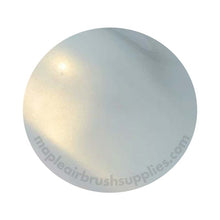 INSPIRE Pearl Gold showcasing a bright, translucent pearl gold airbrush paint on a white basecoat for vivid mid-coat effects