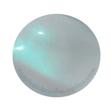 INSPIRE Pearl Turquoise showing translucent mid-coat airbrush pearl paint with bright turquoise shimmer effect.
