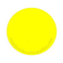 INSPIRE Base Lemon Yellow bright and vivid airbrush paint color from Inspire Custom Airbrush Paints 100ml
