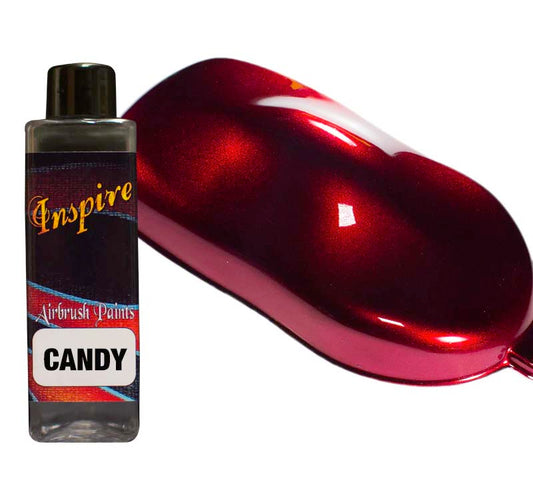 Vallejo Airbrush Farbe Candy Schwarz Transparent – 60ml, Für Modellbau, Kunst & Mehr