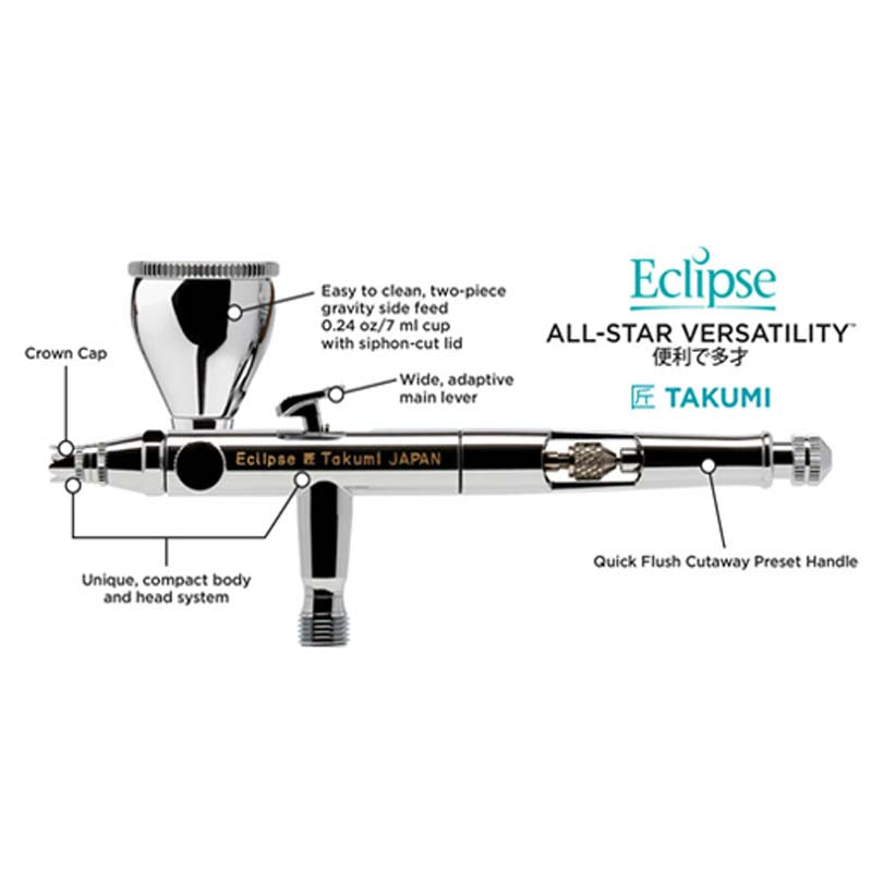 iwata Takumi Eclipse Airbrush - Features
